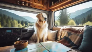 Hund im Wohnmobil