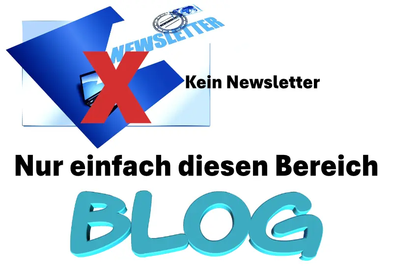 Gar nichts davon - nur Blog-Bereich