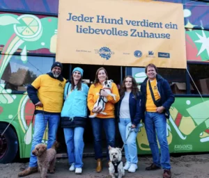 Demo für Tierheimhunde - - Hundeparade Paw Parade in Hamburg