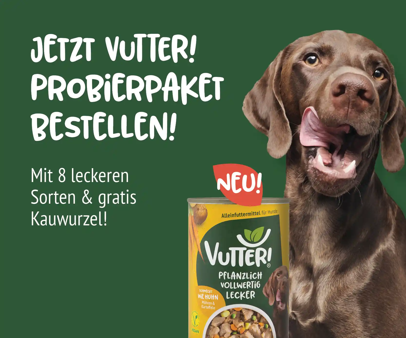 Vutter! Veganes Hundefutter