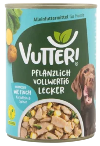 Vutter! - Green Plant Petfood - Wie Fisch