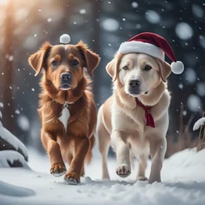 Weihnachten - Hunde